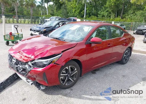 2025 Nissan Sentra Sv from USA, damaged, VIN 3N1AB8CV1SY269172